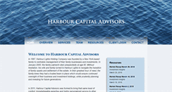 Desktop Screenshot of harbourcapitaladvisors.com